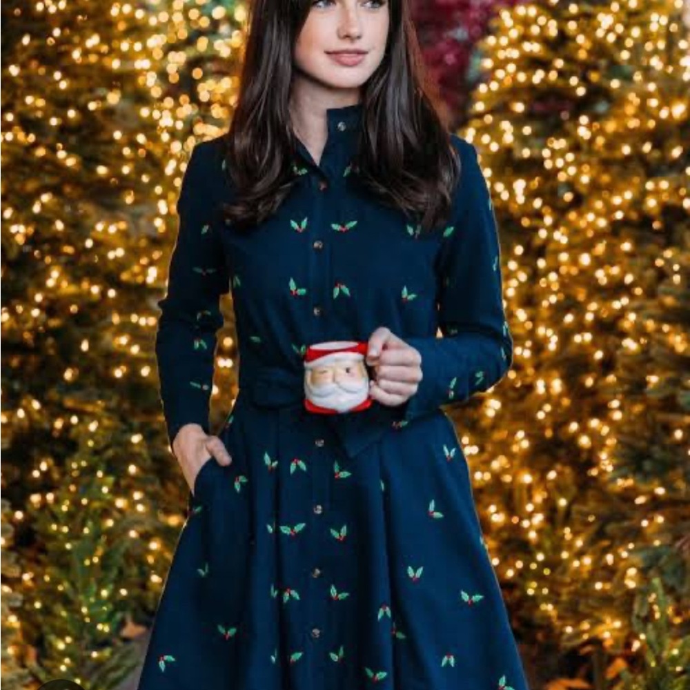 Kiel James Patrick Christmas Holly Dress